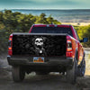 Skull Graphic Art truck Tailgate Decal Sticker Wrap Tailgate Wrap Decals For Trucks
