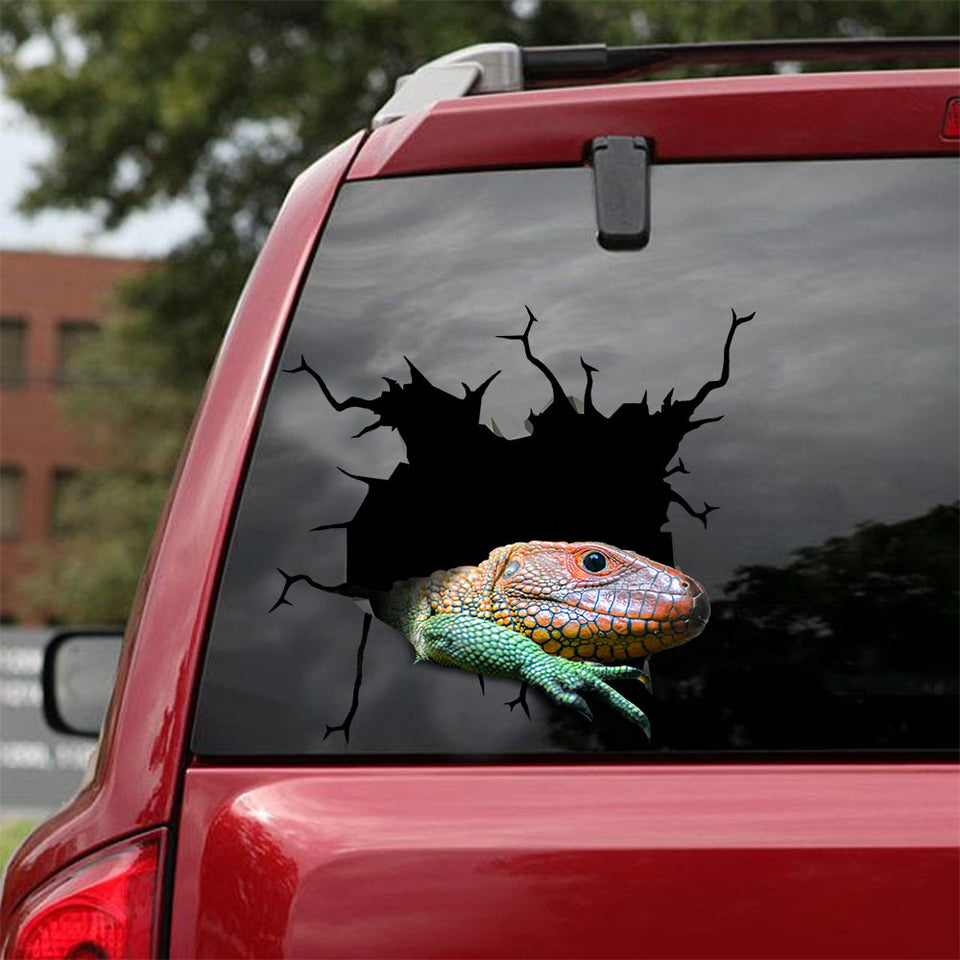 [ld0324-snf-tpa]-caiman-lizard-crack-car-sticker