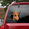 French Mastiff Crack Sticker Decals Lovely Custom Vinyl Decals Christmas - Dog Lovers die-cut waterproof vinyl sticker decal