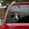 Dachshund Crack Sticker Pack Humor Custom Logo Stickers Best Gift For Girlfriend - Dog Lovers die-cut waterproof vinyl sticker decal