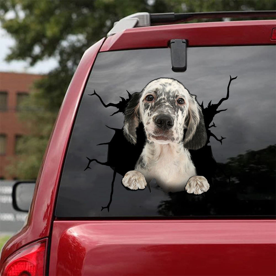 [da0111-snf-tpa]-english-setter-crack-car-sticker-dogs-lover