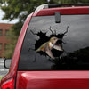 [bv0160-snf-tpa]-hummingbird-crack-car-sticker-birds-lover