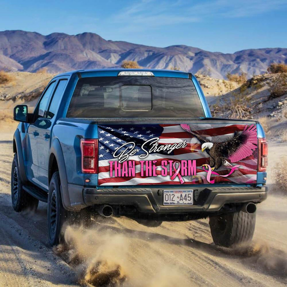 Truck Tailgate Decal Sticker Wrap Eagle Pink Tailgate Wrap Decals For Trucks
