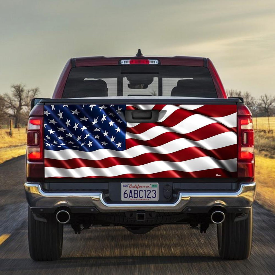 United States Fltruck Tailgate Decal Sticker Wrap Tailgate Wrap Decals For Trucks