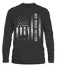 Best Buckin Dad Ever American Flag Gift for Fathers Day Tee Shirt