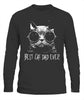 Best Cat Dad Ever Vintage Retro Cat Father Gift Men Tshirt