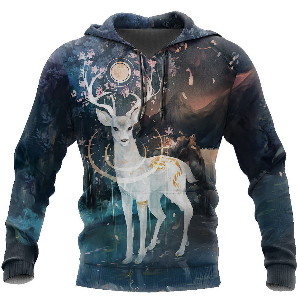 BEAUTIFUL DEER 3D ALL OVER PRINTED SHIRTS ANN231002