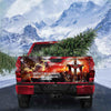 God Jesus Christian American truck Tailgate Decal Sticker Wrap Tailgate Wrap Decals For Trucks