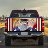 American Eagle truck Tailgate Decal Sticker Wrap We The People Tailgate Wrap Decals For Trucks