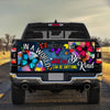 Be Kind truck Tailgate Decal Sticker Wrap In A World Where You Can Be Anything Tailgate Wrap Decals For Trucks