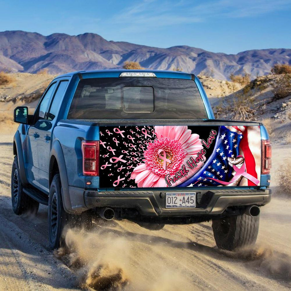 Truck Tailgate Decal Sticker Wrap Cancer Tailgate Wrap Decals For Trucks