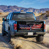 Police Back The Blue truck Tailgate Decal Sticker Wrap Tailgate Wrap Decals For Trucks
