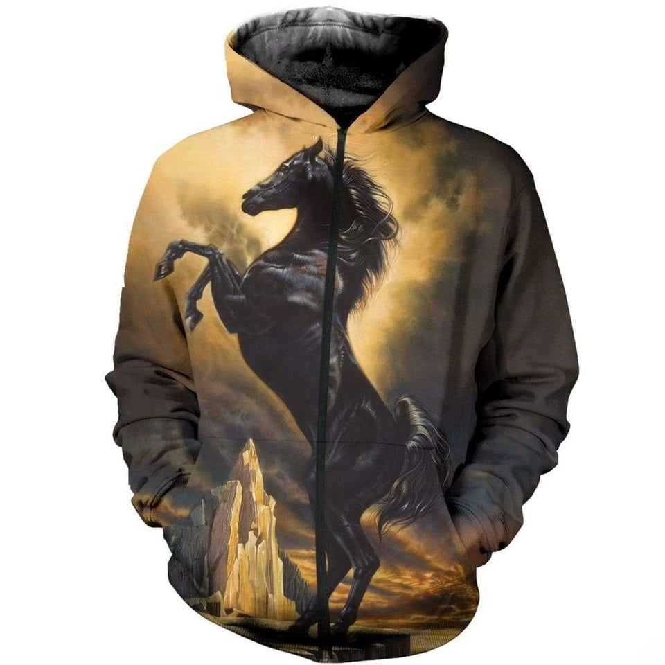 3D ALL OVER PRINTED HORSE CLOTHES HR6