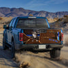 Pitbull Back The Blue 3d Zipper truck Tailgate Decal Sticker Wrap Tailgate Wrap Decals For Trucks