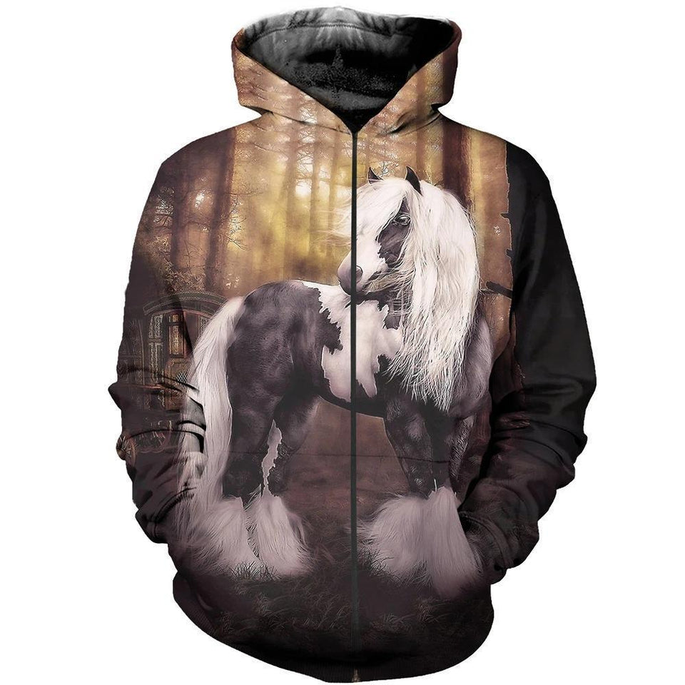 3D Printed Gypsy Horse Clothes HR3