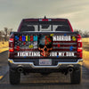 Truck Tailgate Decal Sticker Wrap Warrior Tailgate Wrap Decals For Trucks