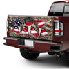 Deer Skull Graphic American truck Tailgate Decal Sticker Wrap Tailgate Wrap Decals For Trucks