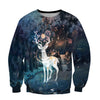 BEAUTIFUL DEER 3D ALL OVER PRINTED SHIRTS ANN231002
