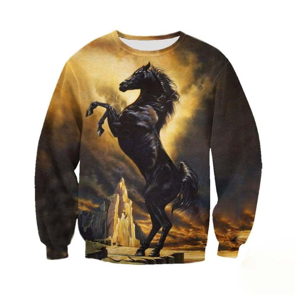 3D ALL OVER PRINTED HORSE CLOTHES HR6