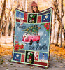  Peace On Earth Hippie Christmas Xmas Ultra Soft Cozy Plush Fleece Blanket