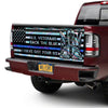 U.s. Veteran Back The Blue truck Tailgate Decal Sticker Wrap Tailgate Wrap Decals For Trucks