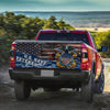 U.s Navy Veterans truck Tailgate Decal Sticker Wrap Us Navy Decor Us Navy Gift Navy Veteran Gift  Tailgate Wrap Decals For Trucks