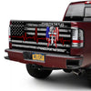 Thin Red Line truck Tailgate Decal Sticker Wrap Tailgate Wrap Decals For Trucks