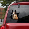 Funny Llama Crack Decal For Rear Window Wiper Nice Vinyl Sticker Maker 4 Year Anniversary Gift - General die-cut waterproof vinyl sticker decal