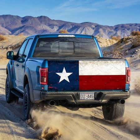 Texas truck Tailgate Decal Sticker Wrap Tailgate Wrap Decals For Trucks