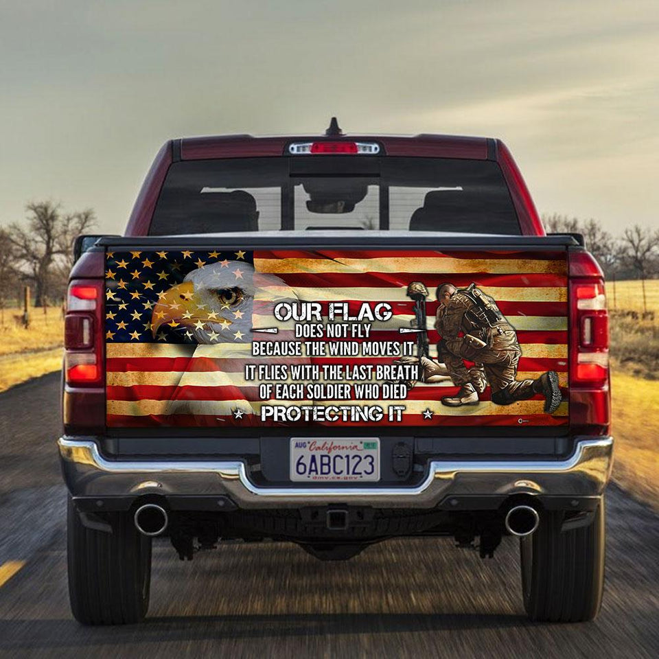 Truck Tailgate Decal Sticker Wrap Veteran Tailgate Wrap Decals For Trucks