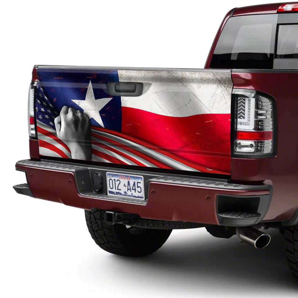Texas American truck Tailgate Decal Sticker Wrap Tailgate Wrap Decals For Trucks