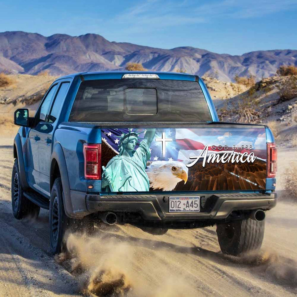 Truck Tailgate Decal Sticker Wrap America Tailgate Wrap Decals For Trucks