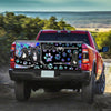 French Bullday truck Tailgate Decal Sticker Wrap Tailgate Wrap Decals For Trucks