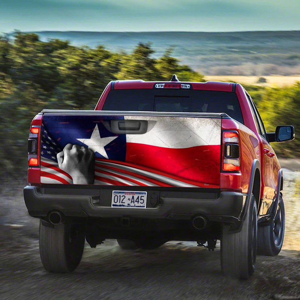 Texas American truck Tailgate Decal Sticker Wrap Tailgate Wrap Decals For Trucks