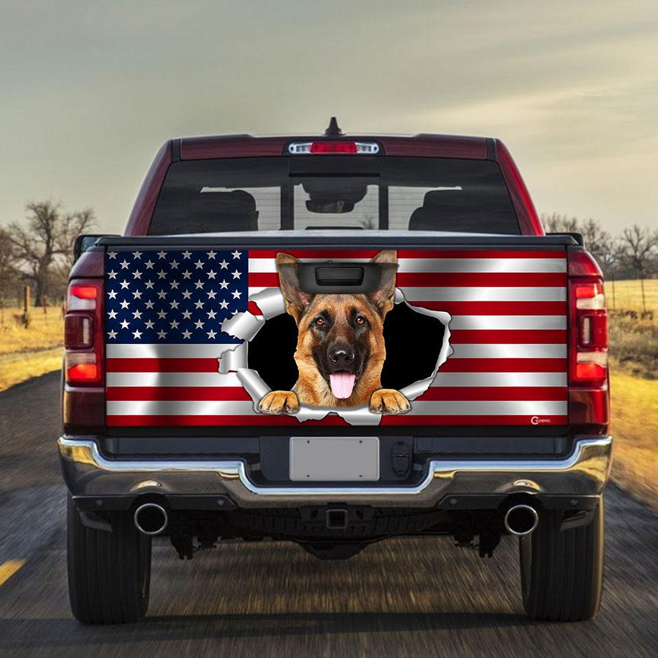 Truck Tailgate Decal Sticker Wrap Dog Tailgate Wrap Decals For Trucks