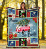  Peace On Earth Hippie Christmas Xmas Ultra Soft Cozy Plush Fleece Blanket