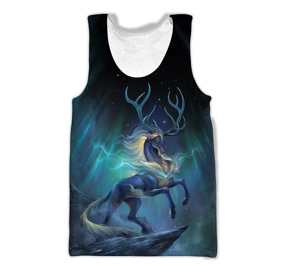 BEAUTIFUL DEER 3D ALL OVER PRINTED SHIRTS ANN231003