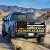 Vietnam Veteran American truck Tailgate Decal Sticker Wrap Tailgate Wrap Decals For Trucks