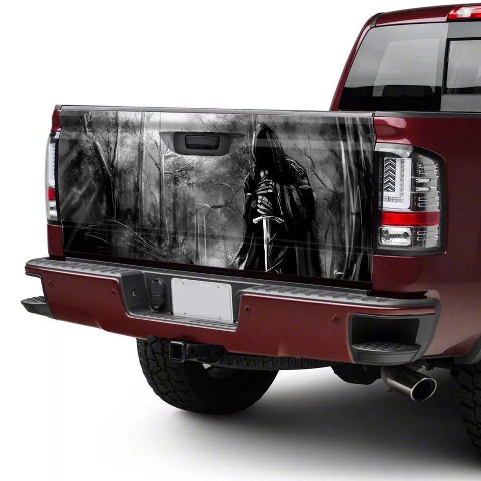 Grim Reaptruck Tailgate Decal Sticker Wrap Tailgate Wrap Decals For Trucks