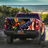 Hippie truck Tailgate Decal Sticker Wrap Let It Be Tailgate Wrap Decals For Trucks