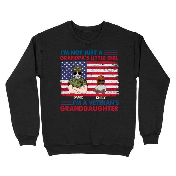 [BH0651-ds-lad] Veteran's granddaughter Customized All type shirts Family Lovers