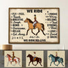 Ride To Live horse lovers customizer for everyday home decor and personal use
