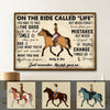 Customizable Horse Back Riding Is A Sport poster for horse lovers and equestrians