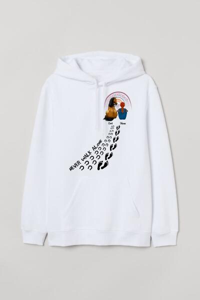 [TH1041-ds-ltn] Never walk alone Customized All type shirts Horse Lovers