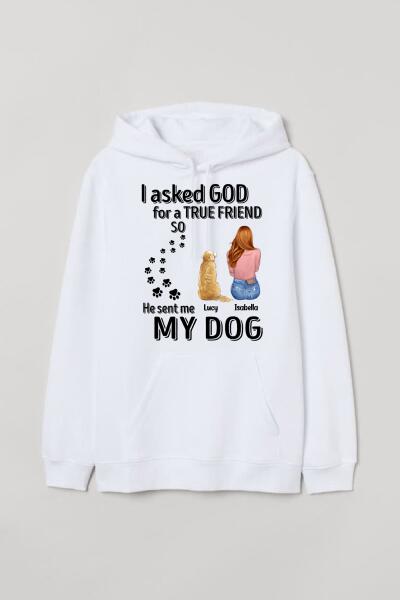 [PQ0316-ds-tnt] God sends me my dogs Customized All type shirts Dog Lovers Plus size