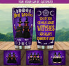 Best Witches Always Connected By Heart customized stainless steel tumbler for Halloween and best friends.