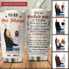 Tu Es Ma Personne customized stainless steel tumbler for friend and lovers gift