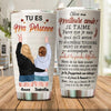 Tu Es Ma Personne customized stainless steel tumbler for friend and lovers gift