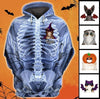 [TH1083-ds-ptd] Little Cat Little Heart Customized 3D Full Over Print Halloween Lovers Cat Lovers