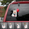 Cat it Customized Cracked Bumper Sticker Funny Wall Decor Custom